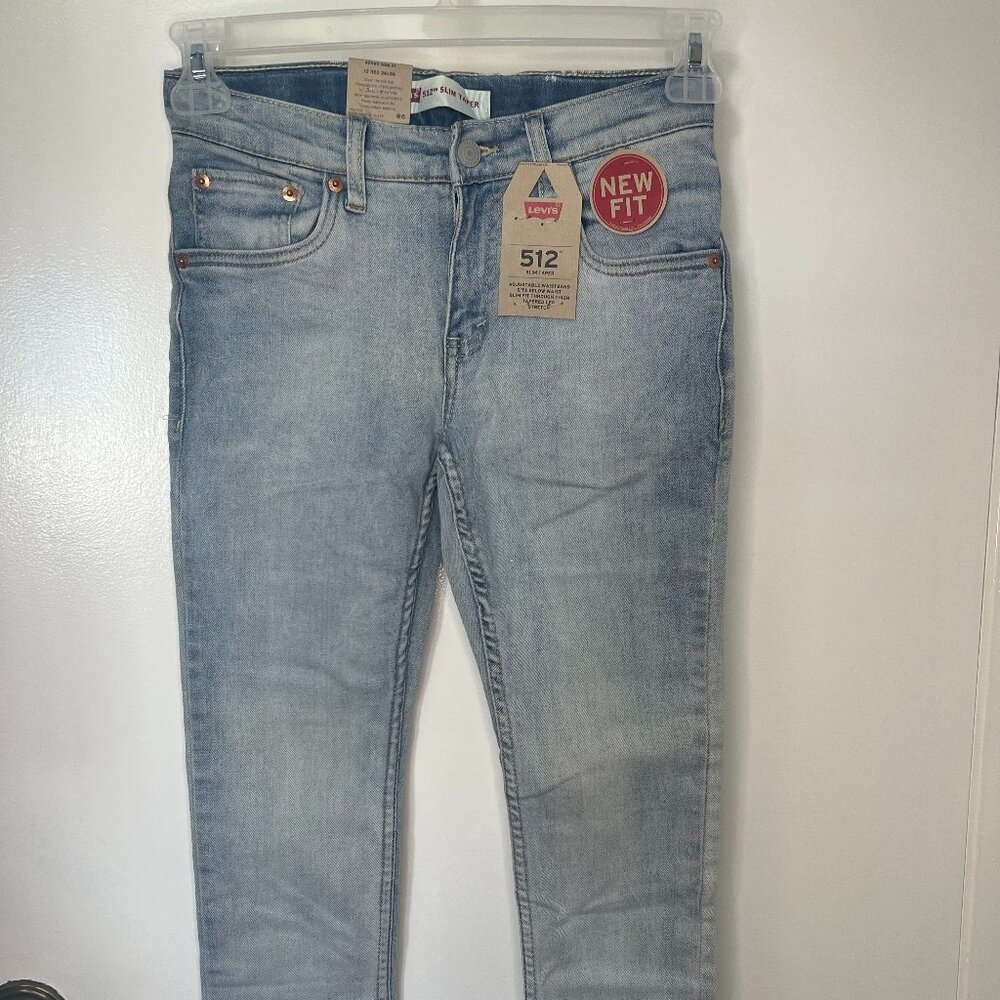 *NWT* Levi's 512 Slim Taper Jeans 26 x 26